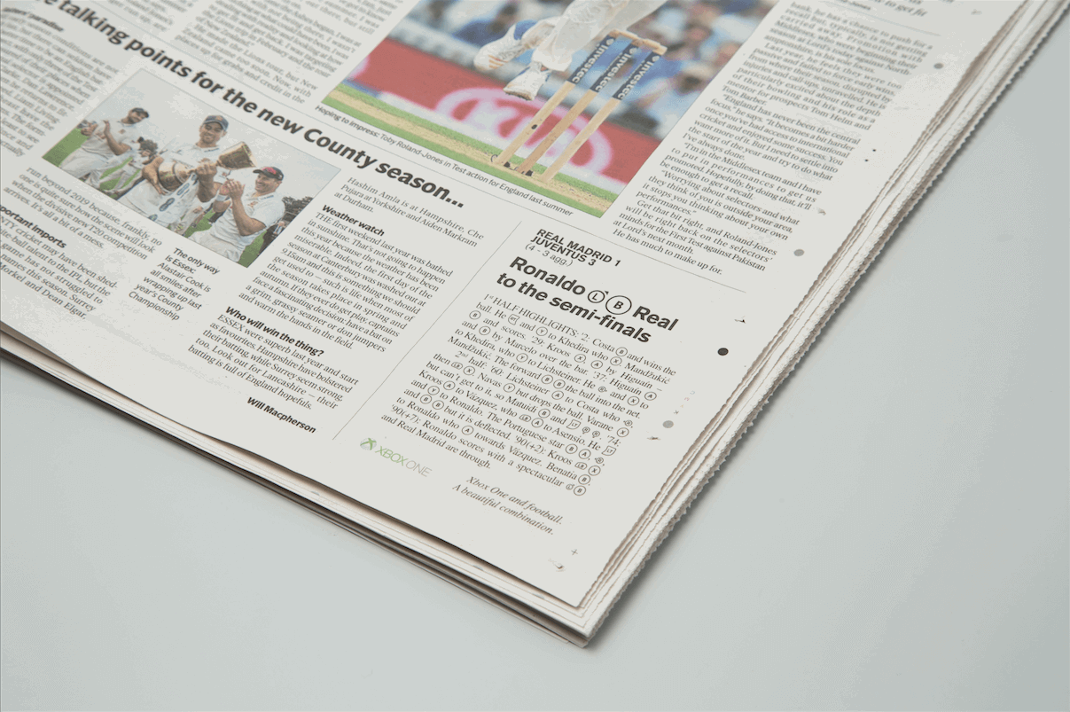 Print advertising done right Xbox games the system