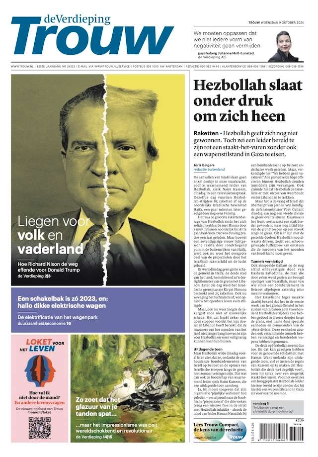 Trouw front cover