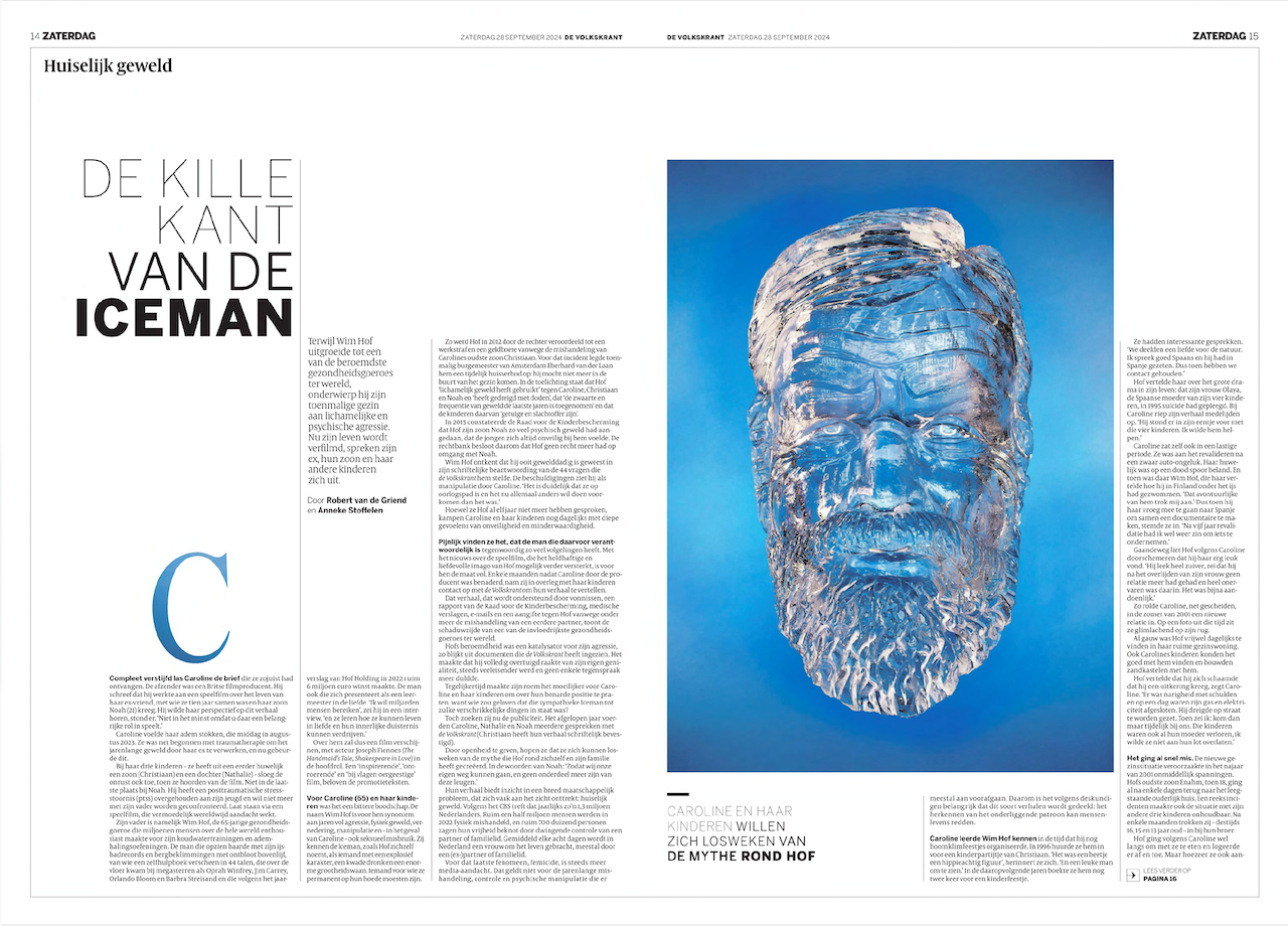 Volkskrant spread
